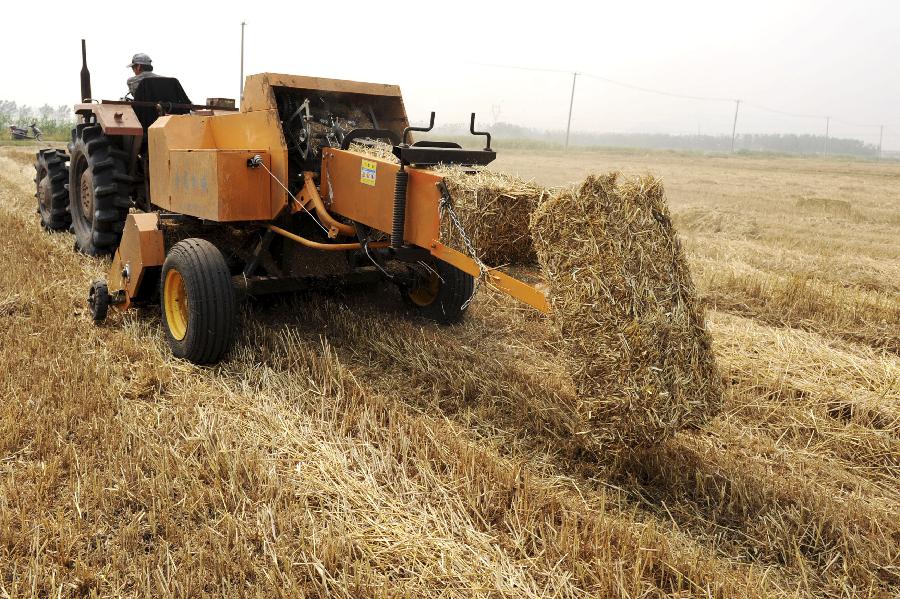 玉米秸秆打包机